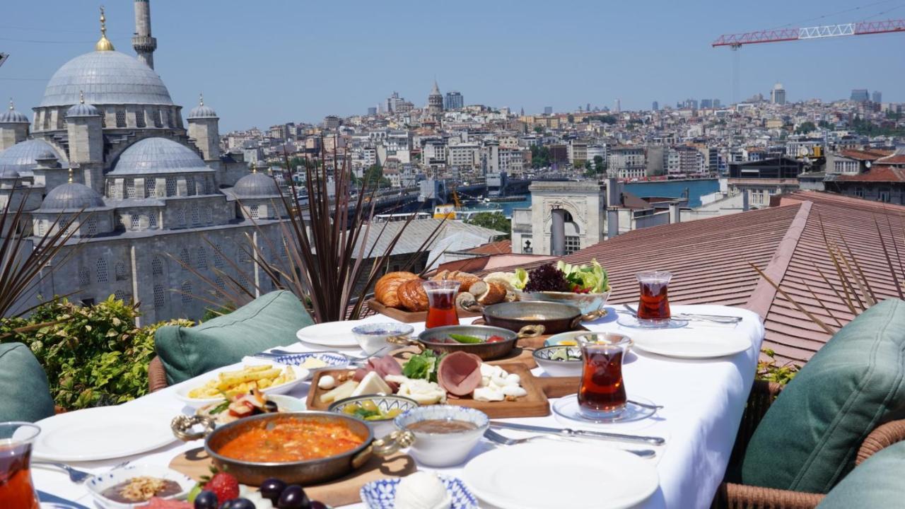 Cronton Design Hotel Istambul Extérieur photo Turkish breakfast